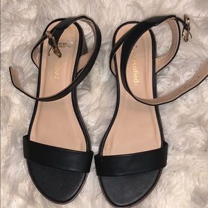 Leather Heels 2in”